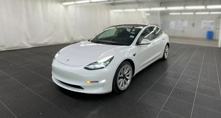 2022 Tesla Model 3 Long Range Hero Image