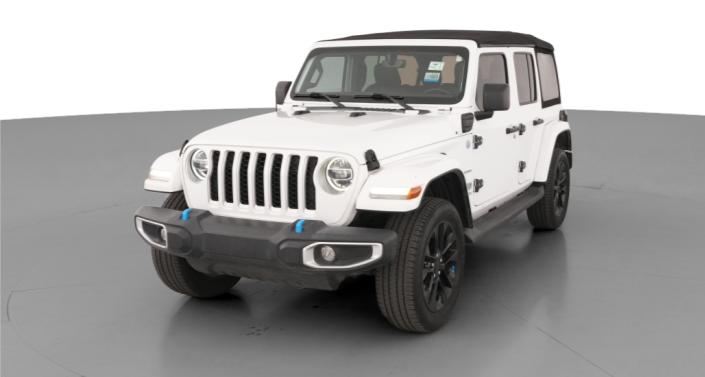2022 Jeep Wrangler Unlimited Sahara 4xe Hero Image