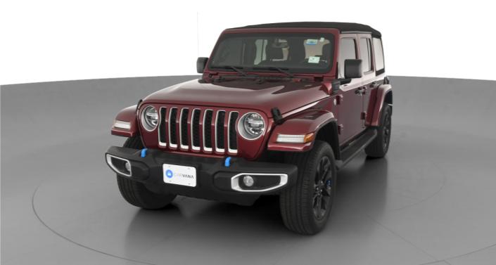 2022 Jeep Wrangler Unlimited Sahara 4xe Hero Image