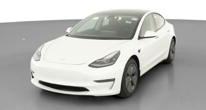 2021 Tesla Model 3 Long Range Hero Image