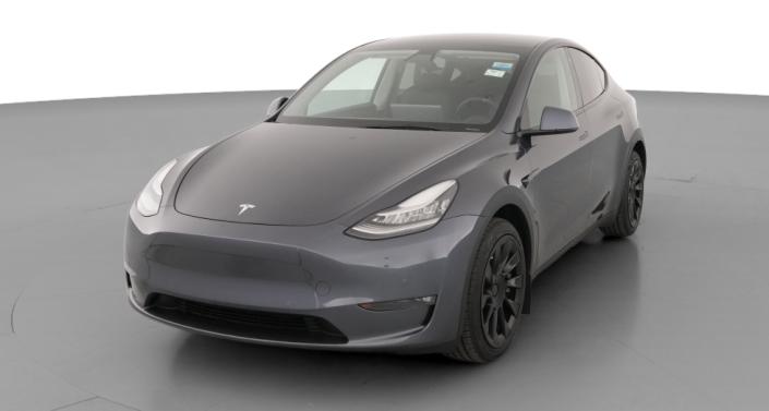 2021 Tesla Model Y Standard Range Hero Image