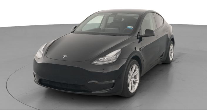 2021 Tesla Model Y Long Range Hero Image