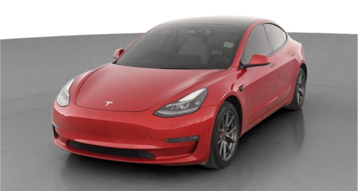 2022 Tesla Model 3 Long Range Hero Image
