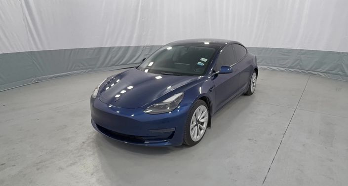 2022 Tesla Model 3 Long Range Hero Image