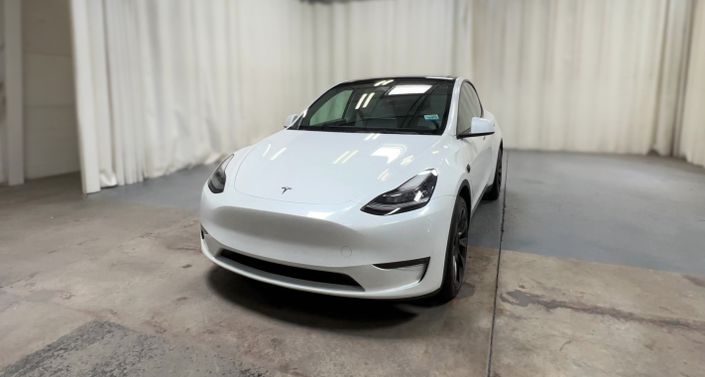 2021 Tesla Model Y Long Range Hero Image
