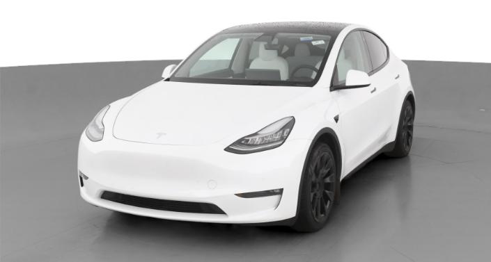 2021 Tesla Model Y Long Range Hero Image