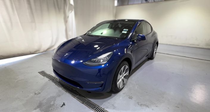 2021 Tesla Model Y Long Range Hero Image