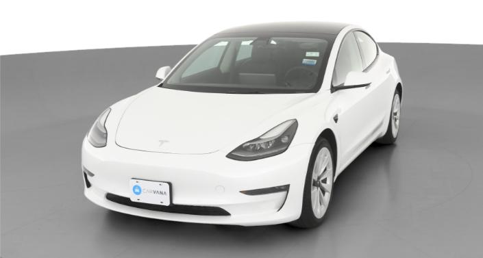 2022 Tesla Model 3 Long Range Hero Image