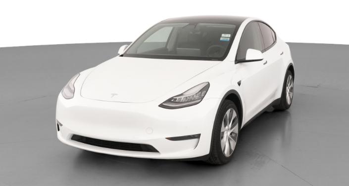 2020 Tesla Model Y Long Range Hero Image