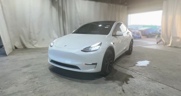2021 Tesla Model Y Long Range Hero Image