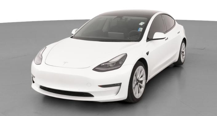 2022 Tesla Model 3 Long Range Hero Image