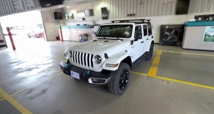 2022 Jeep Wrangler Unlimited Sahara 4xe Hero Image