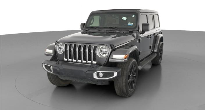 2021 Jeep Wrangler Unlimited Sahara 4xe Hero Image
