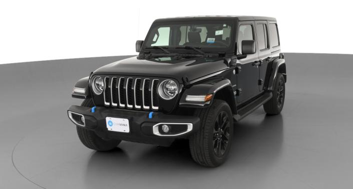 2022 Jeep Wrangler Unlimited Sahara 4xe Hero Image