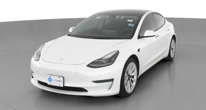 2022 Tesla Model 3 Long Range Hero Image