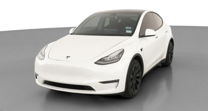 2020 Tesla Model Y Long Range Hero Image