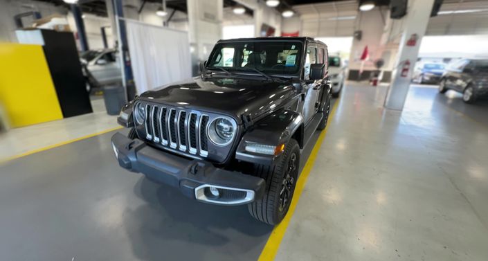 2021 Jeep Wrangler Unlimited Sahara 4xe Hero Image