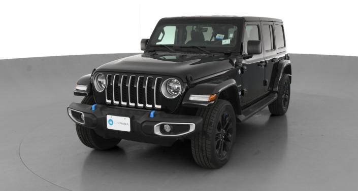 2022 Jeep Wrangler Unlimited Sahara 4xe Hero Image