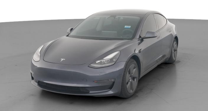 2022 Tesla Model 3 Long Range Hero Image