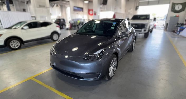2023 Tesla Model Y Long Range Hero Image