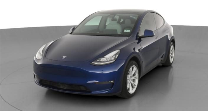 2021 Tesla Model Y Long Range Hero Image