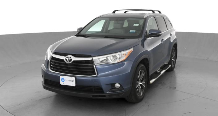 2016 Toyota Highlander XLE Hero Image