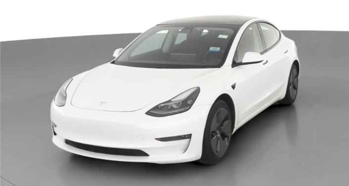 2021 Tesla Model 3 Long Range Hero Image