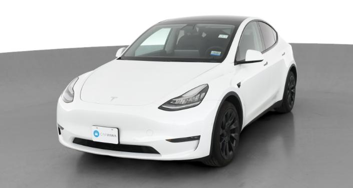 2021 Tesla Model Y Long Range Hero Image
