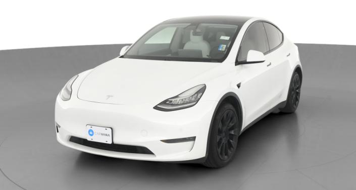 2020 Tesla Model Y Long Range Hero Image