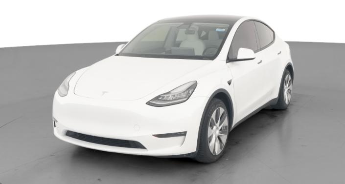 2020 Tesla Model Y Long Range Hero Image