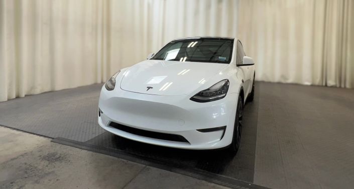 2020 Tesla Model Y Long Range Hero Image