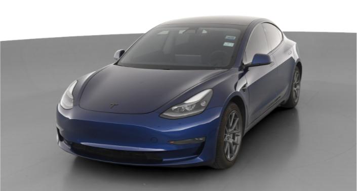2021 Tesla Model 3 Long Range Hero Image