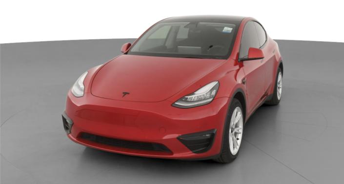 2021 Tesla Model Y Long Range Hero Image