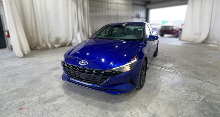2023 Hyundai Elantra Blue Hero Image