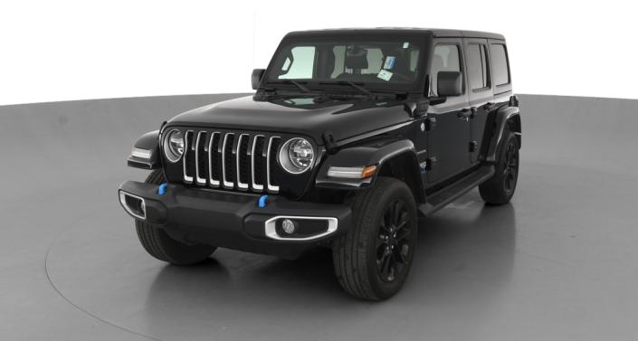 2022 Jeep Wrangler Unlimited Sahara 4xe Hero Image