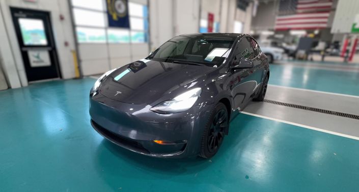 2021 Tesla Model Y Long Range Hero Image