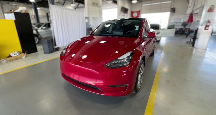 2023 Tesla Model Y Long Range Hero Image