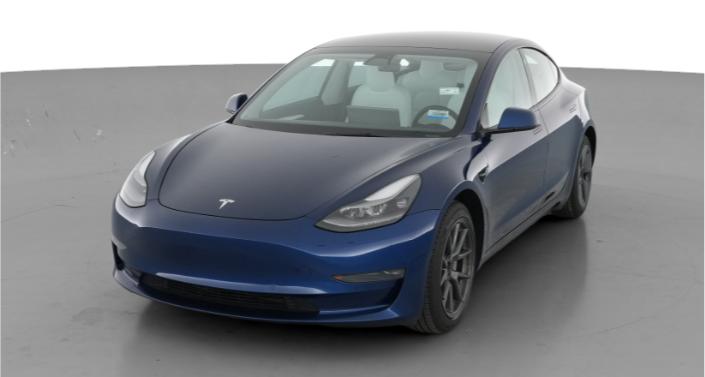 2022 Tesla Model 3 Long Range Hero Image