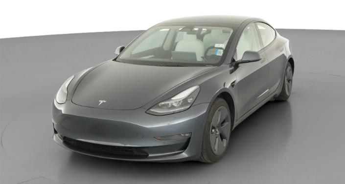 2022 Tesla Model 3 Long Range Hero Image