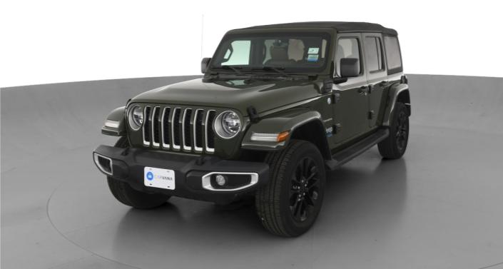 2022 Jeep Wrangler Unlimited Sahara 4xe Hero Image