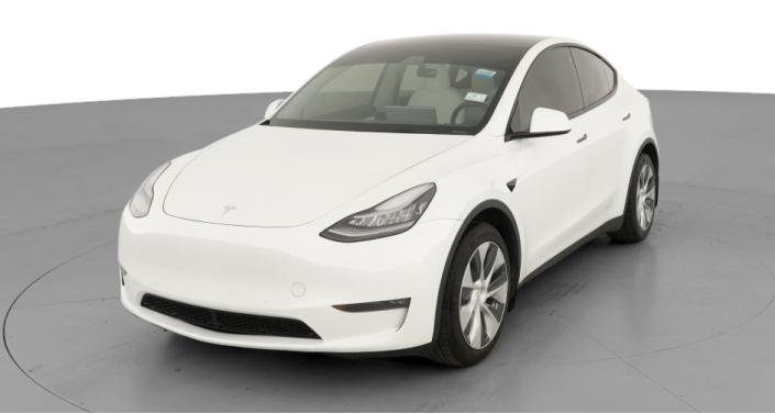 2021 Tesla Model Y Long Range Hero Image