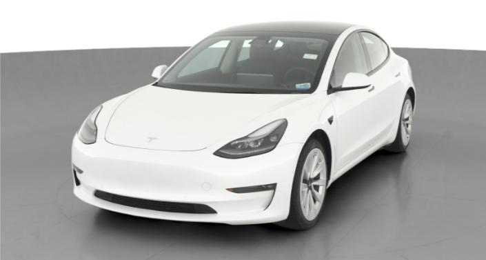 2022 Tesla Model 3 Long Range Hero Image