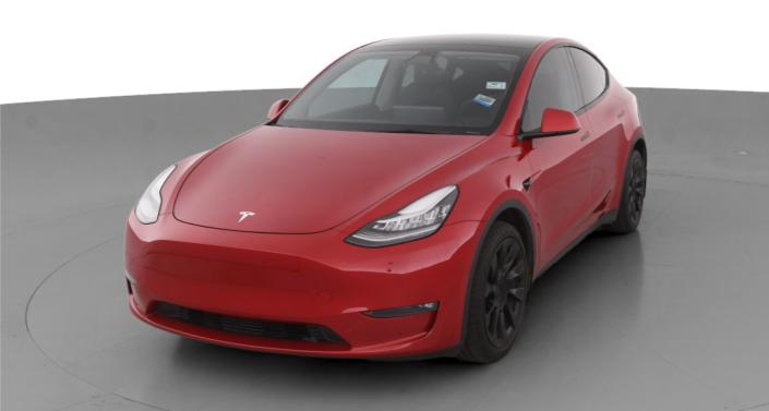 2021 Tesla Model Y Long Range Hero Image
