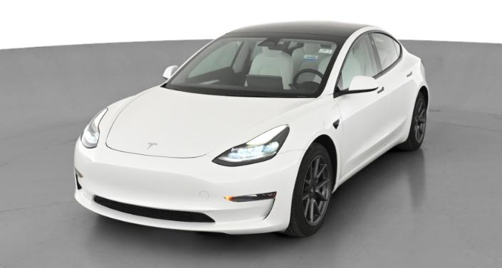 2022 Tesla Model 3 Long Range Hero Image