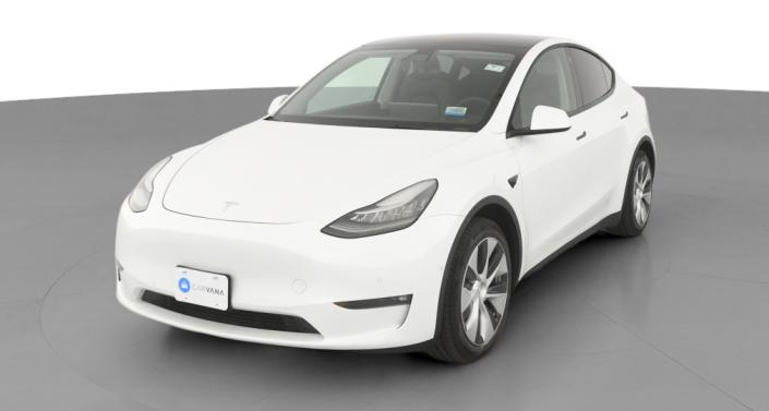 2021 Tesla Model Y Long Range Hero Image
