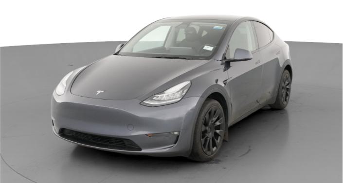 2021 Tesla Model Y Long Range Hero Image