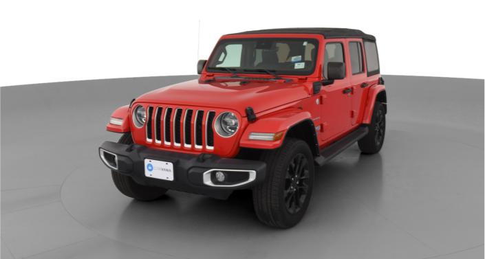 2021 Jeep Wrangler Unlimited Sahara 4xe Hero Image