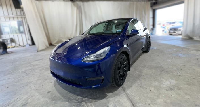 2021 Tesla Model Y Long Range Hero Image