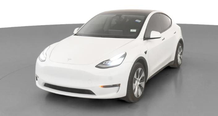 2021 Tesla Model Y Long Range Hero Image