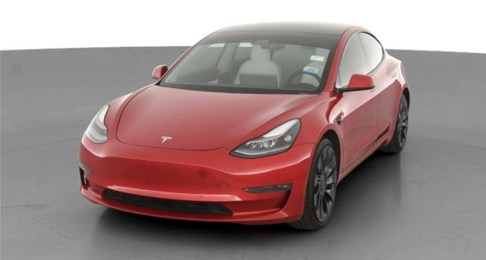 2021 Tesla Model 3 Performance Hero Image
